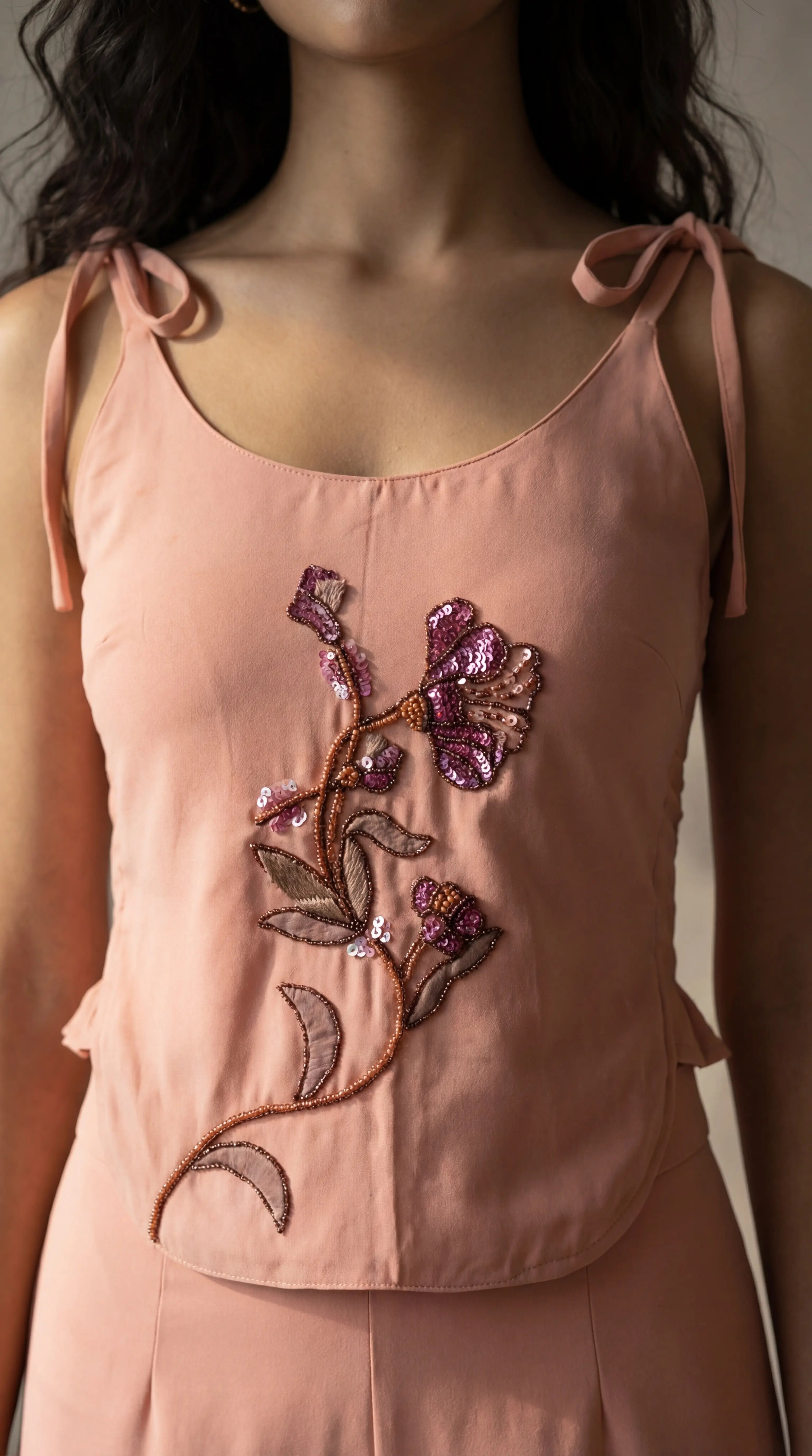 Peach Petal  Co-ord Set