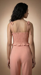 Peach Petal  Co-ord Set