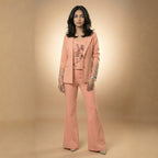 Peach petal Three Piece Set